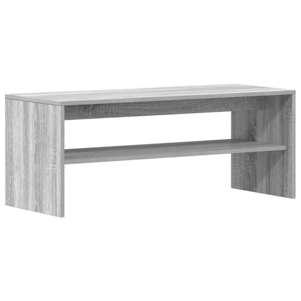 vidaXL TV-taso harmaa Sonoma 100x40x40 cm tekninen puu