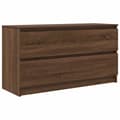 Miniatyrbilde 3 av 11: vidaXL TV-benk sonoma eik 100x35x54 cm konstruert tre