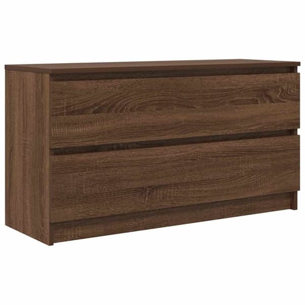 vidaXL TV-benk sonoma eik 100x35x54 cm konstruert tre