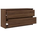 Miniatyrbilde 6 av 11: vidaXL TV-benk sonoma eik 100x35x54 cm konstruert tre