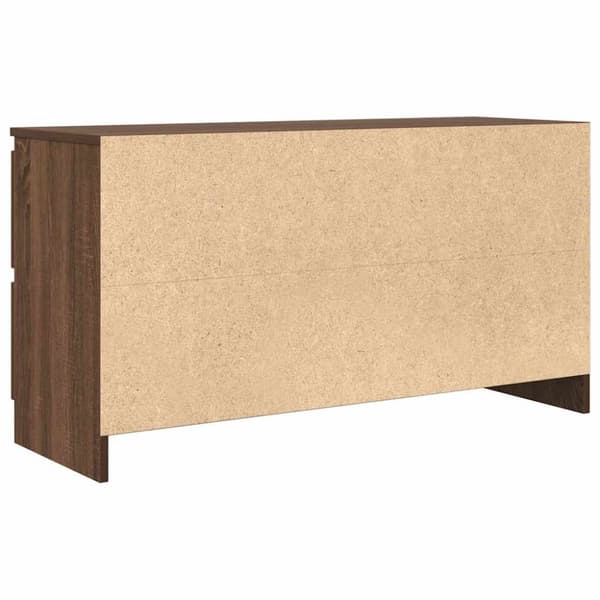 vidaXL TV-benk sonoma eik 100x35x54 cm konstruert tre