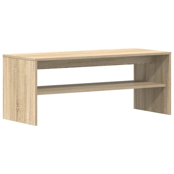 vidaXL Tv-bänk sonoma-ek 100x40x40 cm konstruerat trä