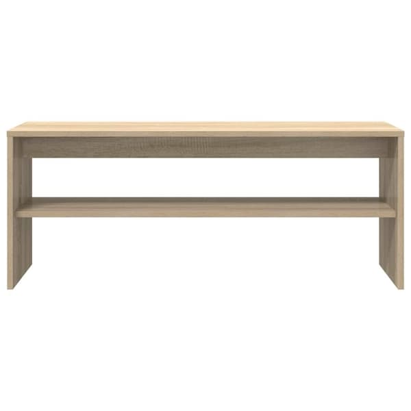 vidaXL Tv-bänk sonoma-ek 100x40x40 cm konstruerat trä
