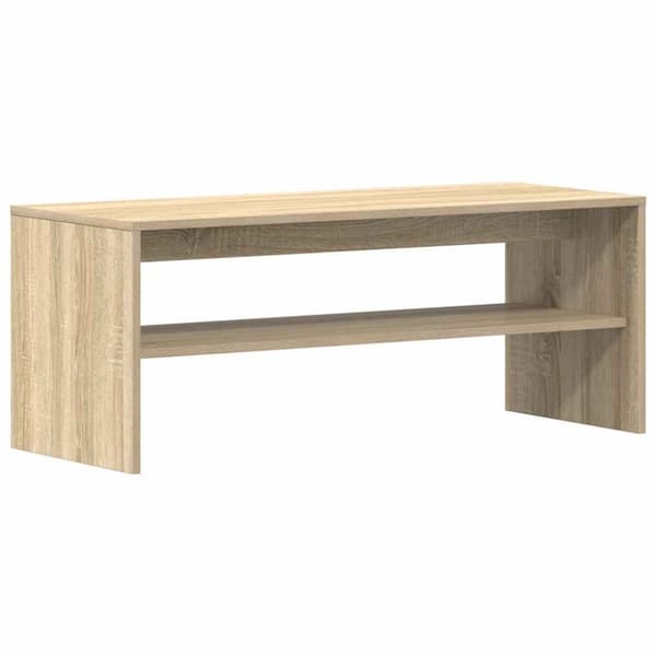 vidaXL Tv-bänk sonoma-ek 100x40x40 cm konstruerat trä