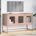 Pikkukuva 4 / 11: vidaXL TV Kaappi Pinkki 100,5x39x60,5 cm Kylmävalssattu teräs