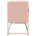 Pikkukuva 7 / 11: vidaXL TV Kaappi Pinkki 100,5x39x60,5 cm Kylmävalssattu teräs