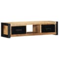Miniatyrbillede 1 af 11: vidaXL tv-bord 100x30x25 cm massivt ru mangotræ