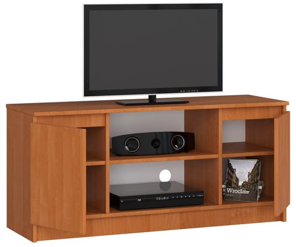 TV-bänk 120 cm 2D 1P VALNÖT