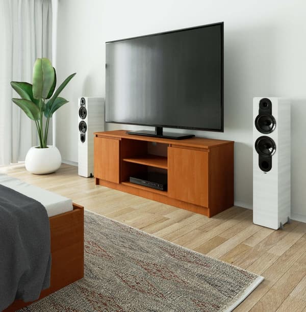 RTV-skab 140 cm 2D 1P VALNØDDER