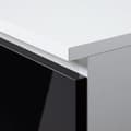 Miniatyrbillede 4 af 7: RTV-skab 140 cm 2D 1P HVID / SORT GLANS
