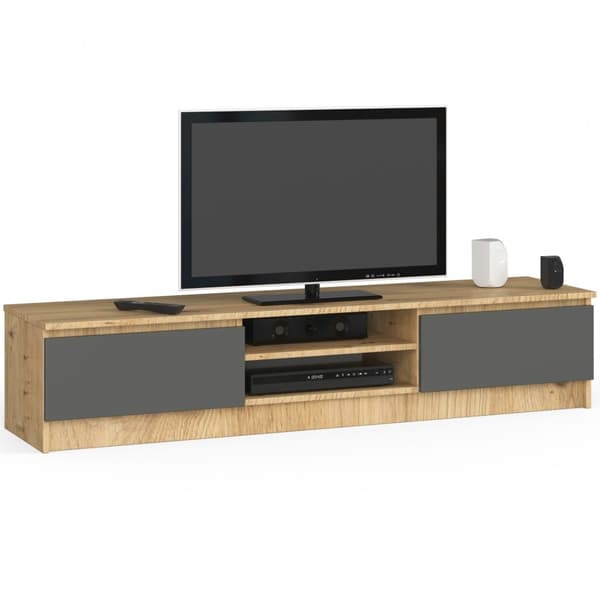 TV-BORD K160 CLP DÆK ARTISAN / GRÅ