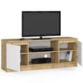 Miniatyrbild 2 av 4: TV-BENK K140 2D 1P CLP DĄB ARTISAN / VIT