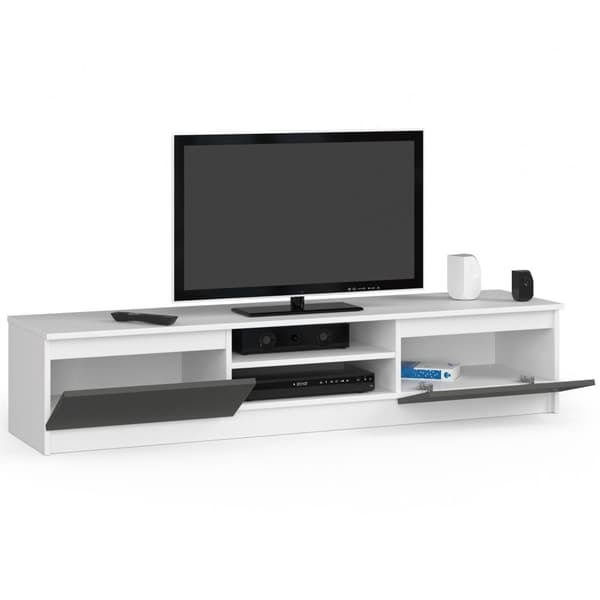 TV-BORD K160 CLP HVID / GRÅ