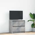 Miniatyrbild 1 av 2: TV-bänk betonggrå 60x35x54 cm konstruerat trä