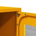 Miniatyrbillede 11 af 11: vidaXL tv-bord 100,5x39x60,5 cm stål sennepsgul