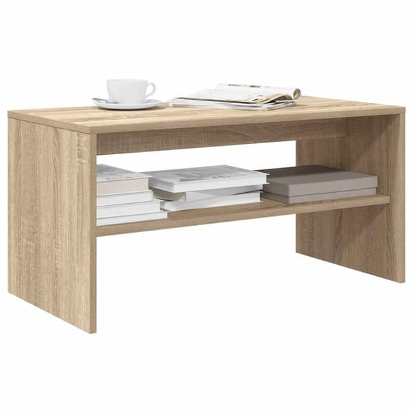 vidaXL TV-taso Sonoma tammi 80x40x40 cm lastulevy