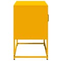Miniatyrbillede 8 af 11: vidaXL tv-bord 68x39x60,5 cm stål sennepsgul