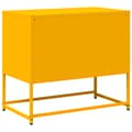 Miniatyrbillede 9 af 11: vidaXL tv-bord 68x39x60,5 cm stål sennepsgul