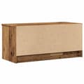 Miniatyrbillede 9 af 11: vidaXL tv-borde 2 stk. 80x35x36,5 cm konstrueret træ gammelt trælook