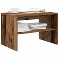 Miniatyrbillede 2 af 11: vidaXL tv-bord 60x40x40 cm konstrueret træ antikt træ