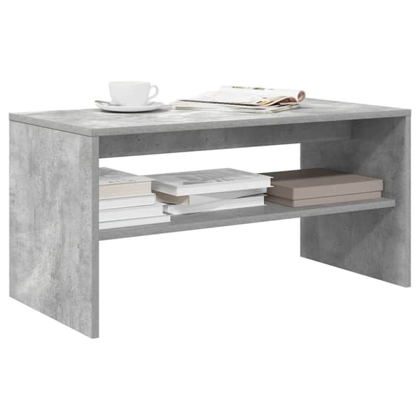 vidaXL TV-taso betoninharmaa 80x40x40 cm lastulevy