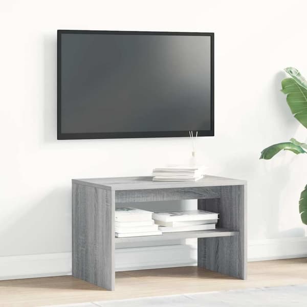 vidaXL TV-benk grå sonoma 60x40x40 cm konstruert tre