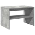 Miniatyrbilde 8 av 11: vidaXL TV-benk betonggrå 60x40x40 cm konstruert tre