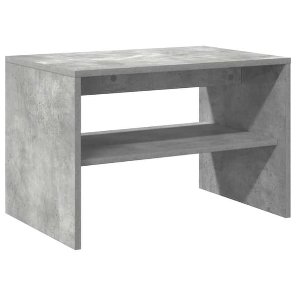 vidaXL TV-benk betonggrå 60x40x40 cm konstruert tre
