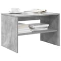 Miniatyrbilde 2 av 11: vidaXL TV-benk betonggrå 60x40x40 cm konstruert tre