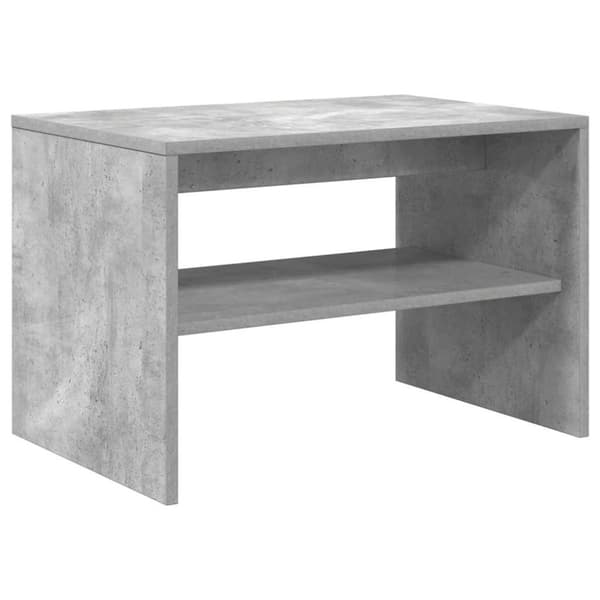 vidaXL TV-benk betonggrå 60x40x40 cm konstruert tre