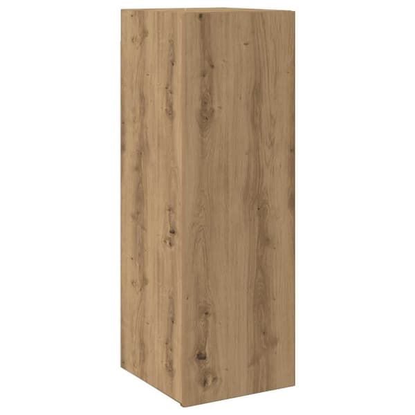 vidaXL TV-benk artisan eik 30,5x30x90 cm konstruert tre