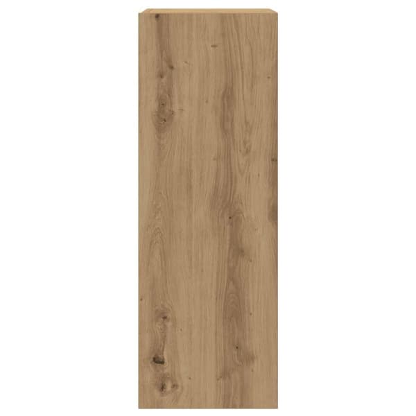 vidaXL TV-benk artisan eik 30,5x30x90 cm konstruert tre