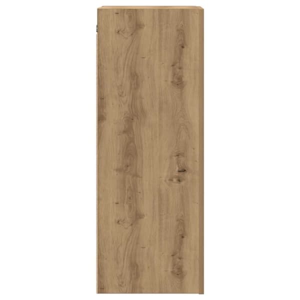 vidaXL TV-benk artisan eik 30,5x30x90 cm konstruert tre