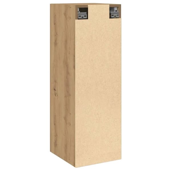 vidaXL TV-benk artisan eik 30,5x30x90 cm konstruert tre
