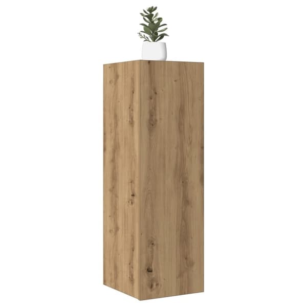 vidaXL TV-benk artisan eik 30,5x30x90 cm konstruert tre