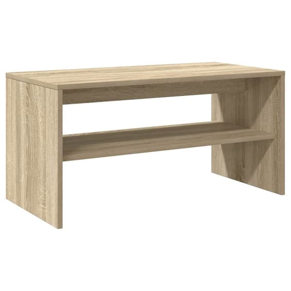 vidaXL TV-benk sonoma eik 80x40x40 cm sponplate