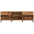 Miniatyrbilde 5 av 11: vidaXL TV-benk gammelt tre 150x30x50 cm konstruert tre