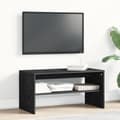 Miniatyrbilde 4 av 11: vidaXL TV-benk svart eik 80x40x40 cm konstruert tre
