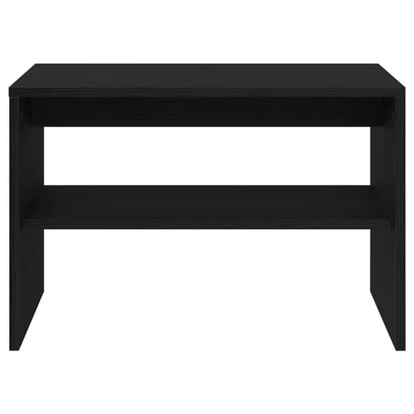 vidaXL TV-benk svart eik 60x40x40 cm konstruert tre