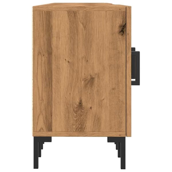 vidaXL Tv-bänk artisan ek 150x30x50 cm konstruerat trä