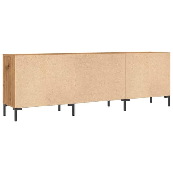vidaXL Tv-bänk artisan ek 150x30x50 cm konstruerat trä