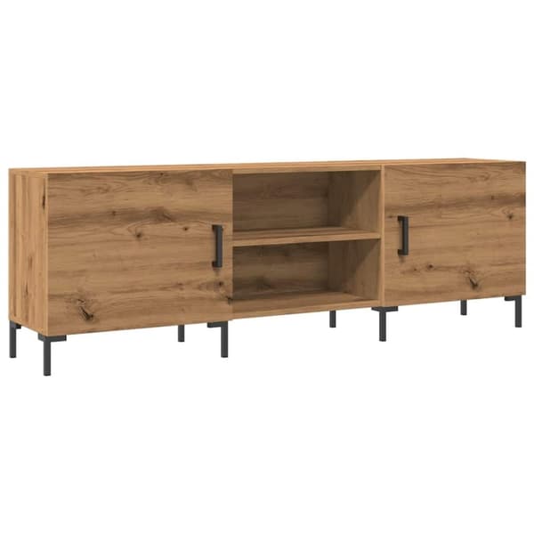vidaXL Tv-bänk artisan ek 150x30x50 cm konstruerat trä