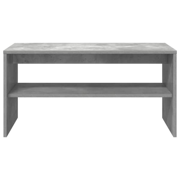 vidaXL TV-benk betonggrå 80x40x40 cm sponplate