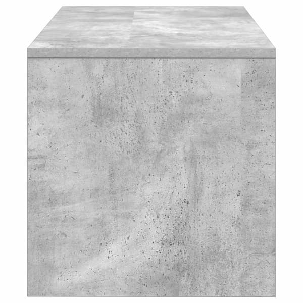 vidaXL TV-benk betonggrå 80x40x40 cm sponplate