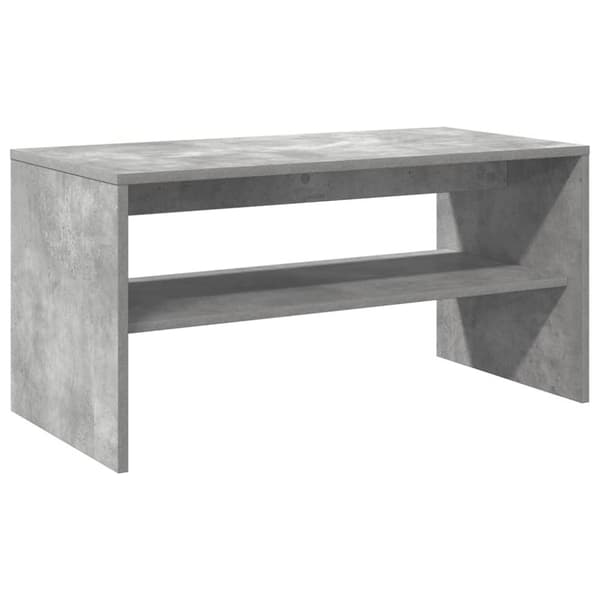 vidaXL TV-benk betonggrå 80x40x40 cm sponplate