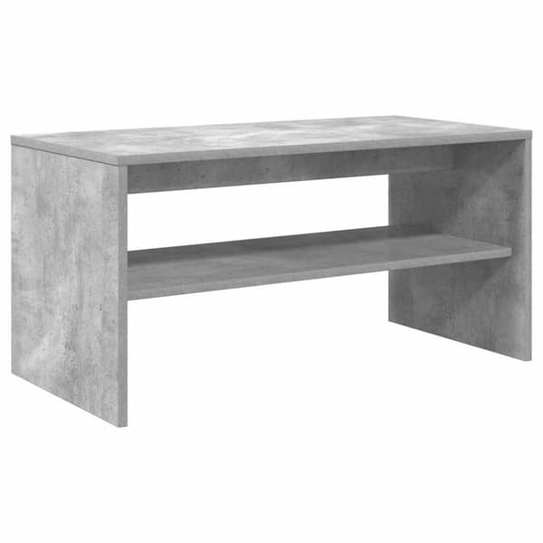 vidaXL TV-benk betonggrå 80x40x40 cm sponplate