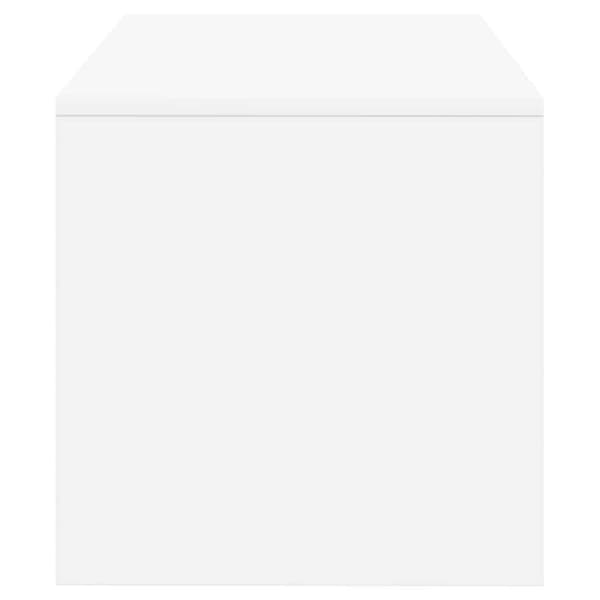 vidaXL TV-bänk vit 60x40x40 cm konstruerat trä