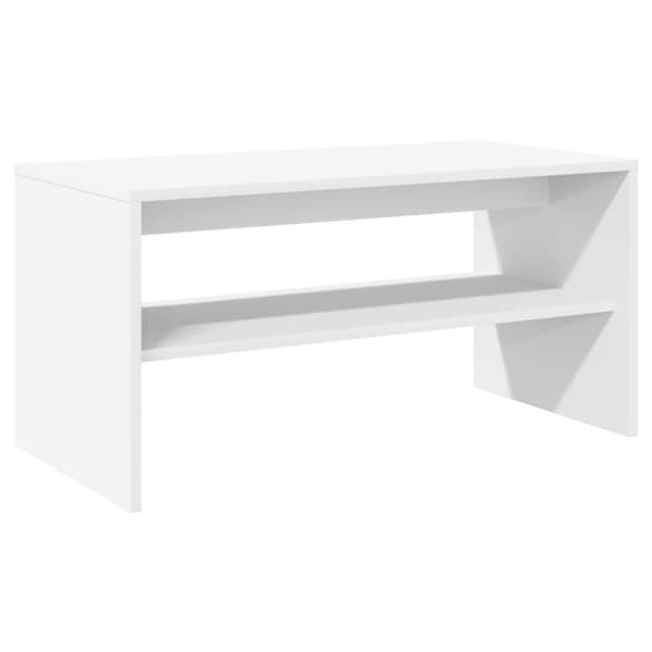 vidaXL TV-bänk vit 60x40x40 cm konstruerat trä