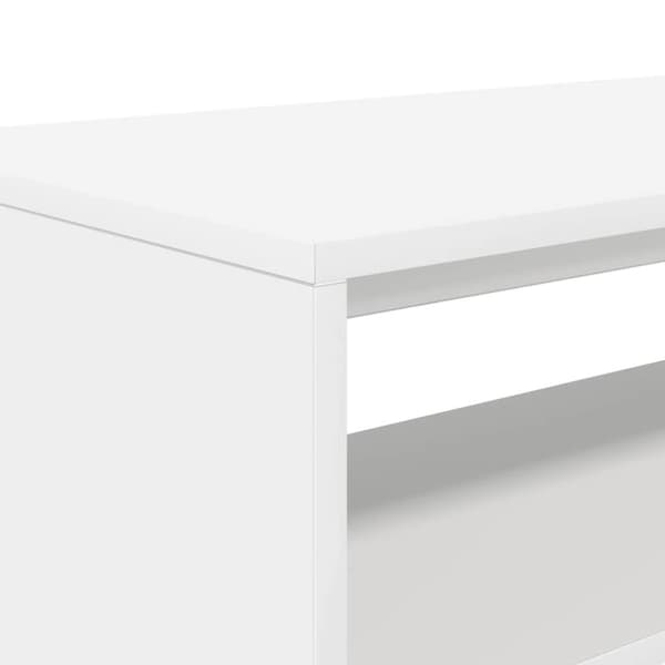 vidaXL TV-bänk vit 60x40x40 cm konstruerat trä