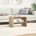 Miniatyrbilde 4 av 11: vidaXL TV-benk sonoma eik 60x40x40 cm konstruert tre